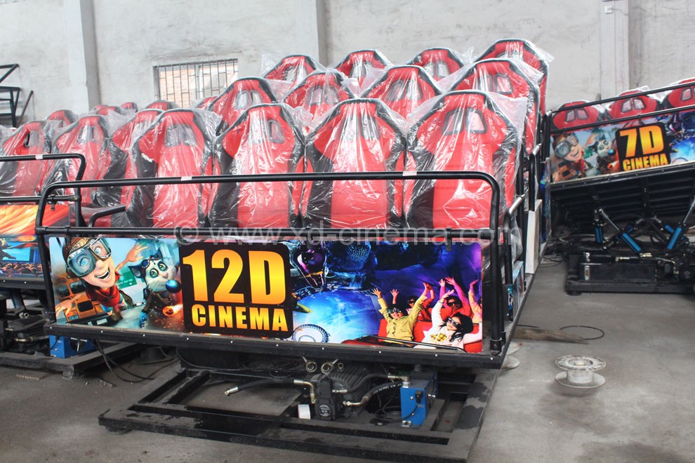 Hot Sale Electric System Luxury 9 Seats 12D Movie Theater