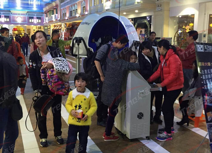 Zhuoyuan most attractive virtual reality products in shopping center