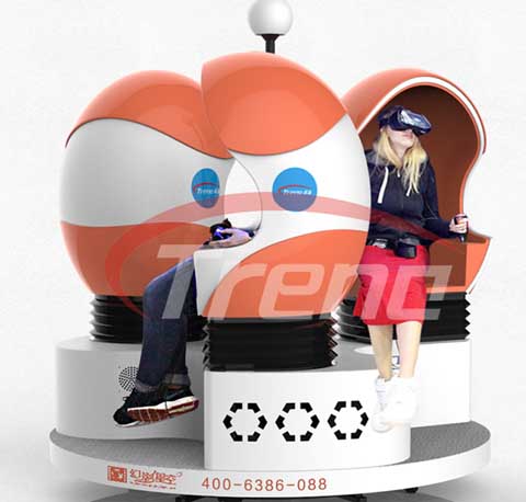 Zhoyuan Virtual Reality Simulator Three-seat 9D VR Simulator (4)