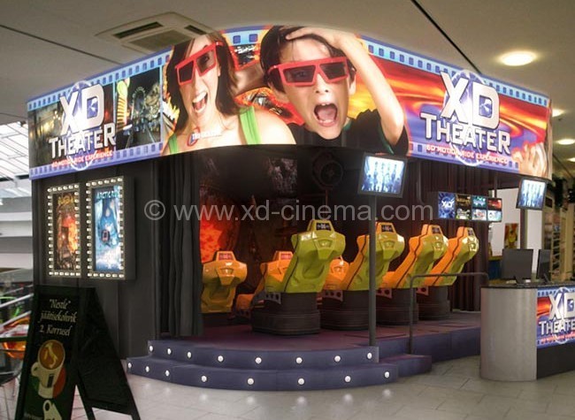 Xindy 7D Cinema Parse the Difference of 3D/4D/5D/6D Cinema