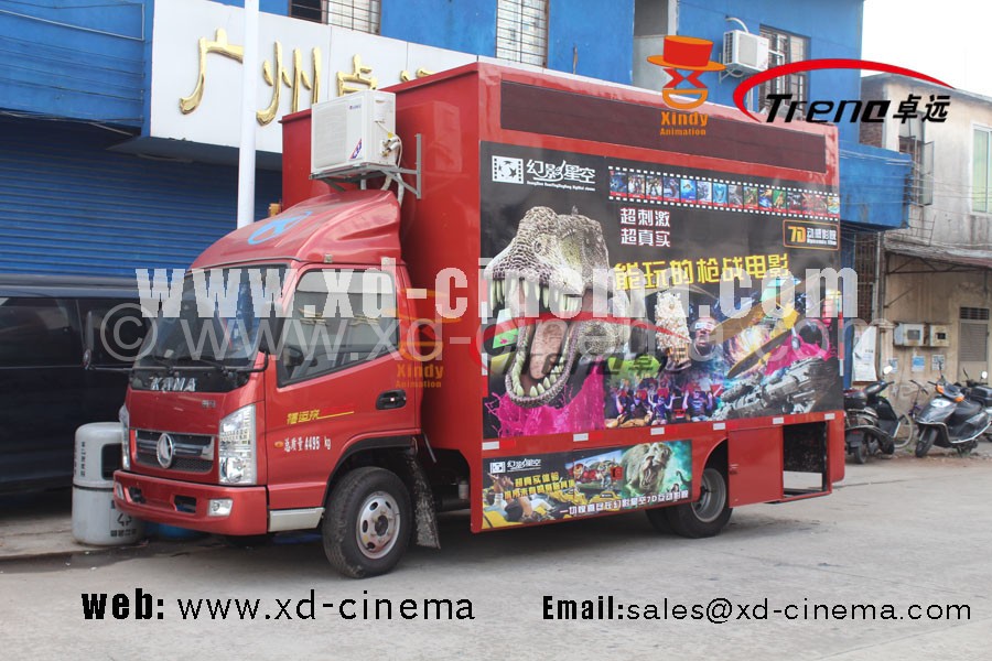 truck mobile 5d cinema