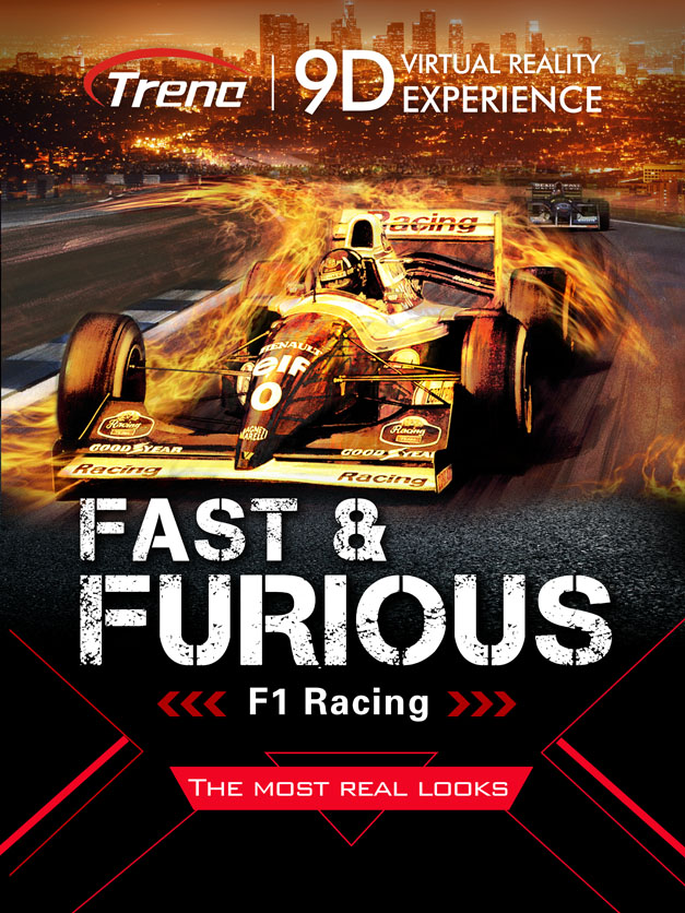 Fast & Furious 9d vr movie