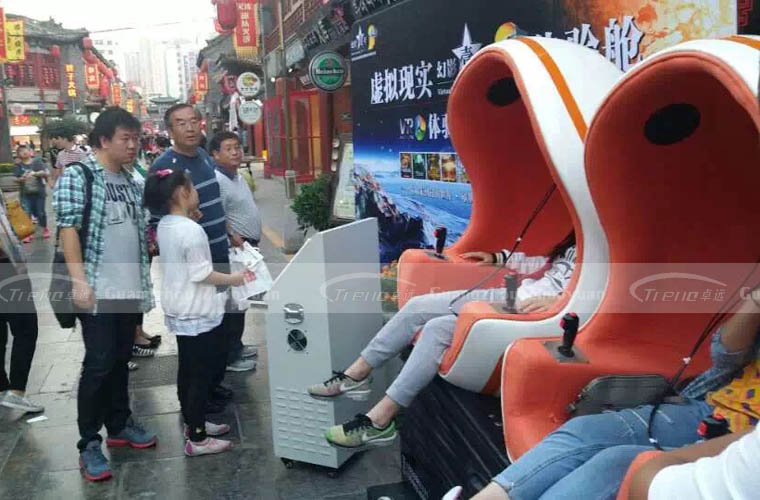 Zhuoyuan hot sale 9d virtual reality in pedestrian street (2)