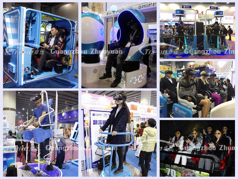 Zhuoyuan popular virtual reality simulator will be shown in the 119th Canton Fair 1