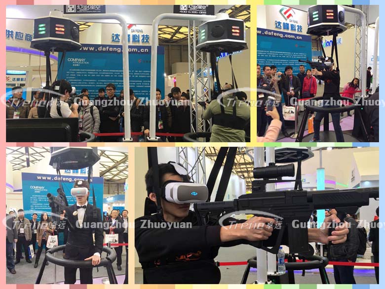 Zhuoyuan virtual reality applications had a good show in AAA Expo and AWE Expo 1