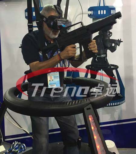 VR Treadmill and Vibrating VR simulator (1)