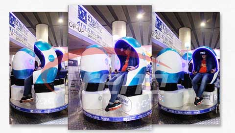 Zhoyuan Virtual Reality Simulator Three-seat 9D VR Simulator (2)