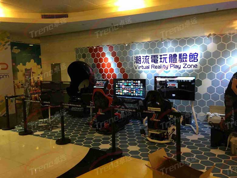 Zhuoyuan amazing Interactive vr simulator in Hong Kong 1