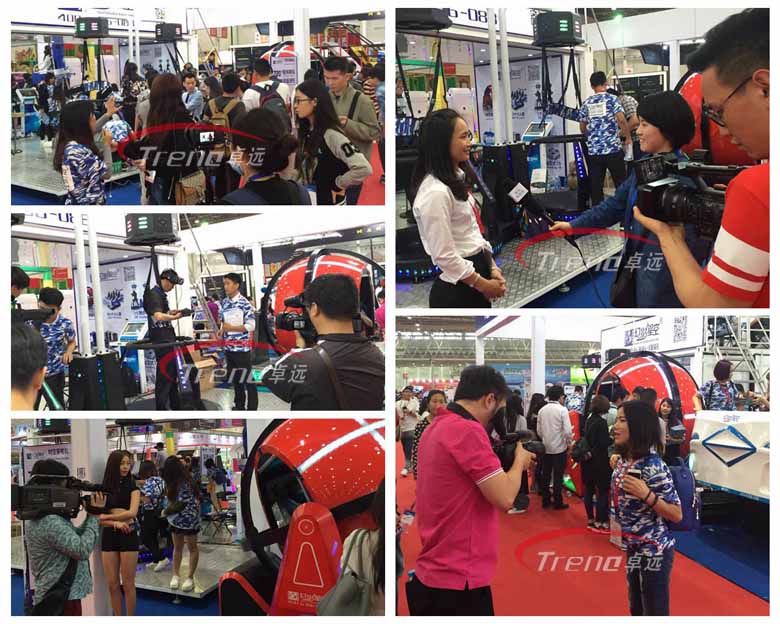 Wow, all of Zhuoyuan vr equipment were sold out in fair (2)