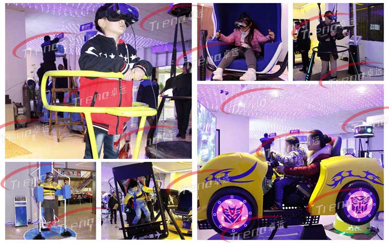 Zhuoyuan high-tech vr simulators in public service activities (2)