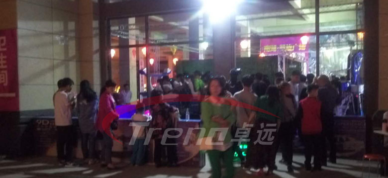 Zhuoyuan VR products experience pavilion’s business was booming (2)