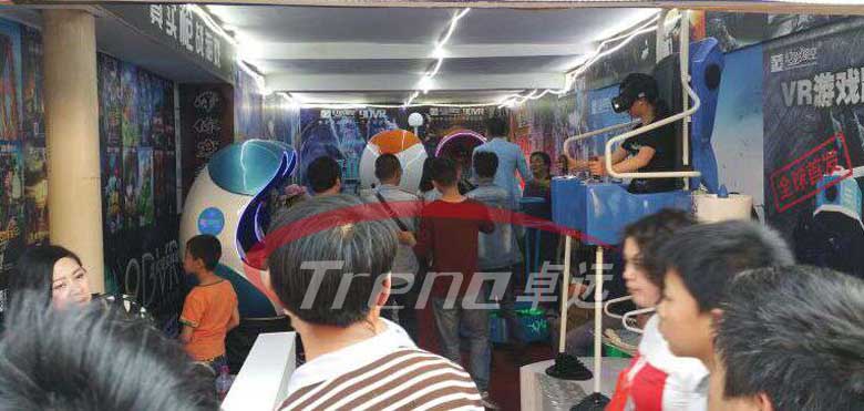 Zhuoyuan high profitable VR products experience pavilion in Taiwan 1