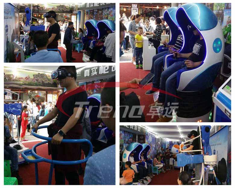 Zhuoyuan high profitable VR products experience pavilion in Taiwan