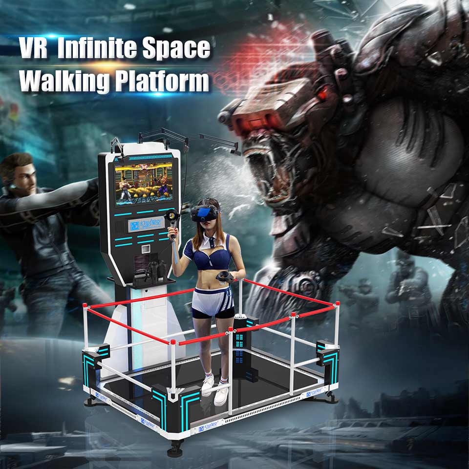 VR-Infinite-Space-Walking-Platform