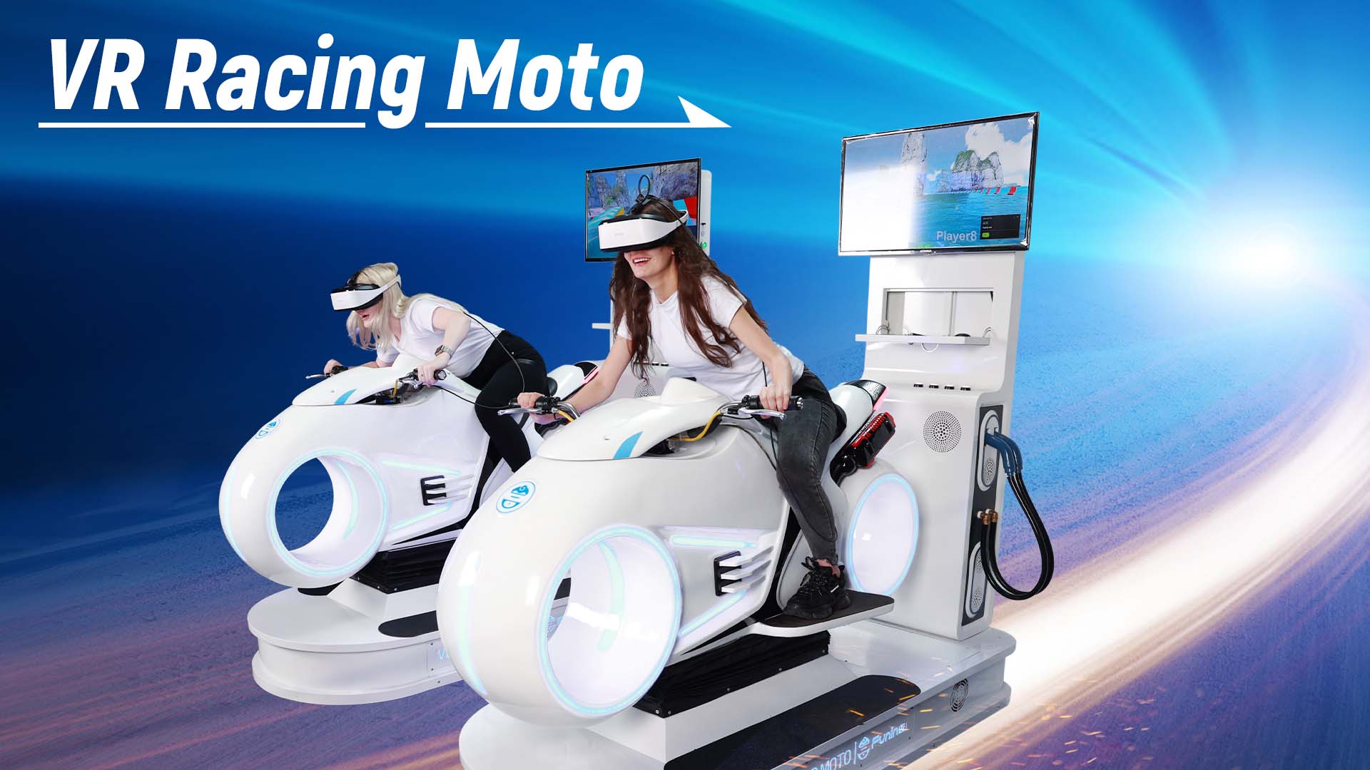 Zhuoyuan VR Racing Moto VR Motorbike